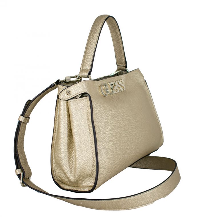 Borsa a Mano Guess Uptown Chic Gold