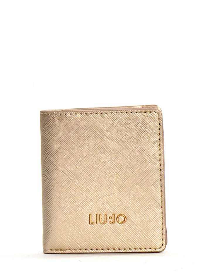 Mini Portafoglio Liu-Jo Bi-Fold Oro