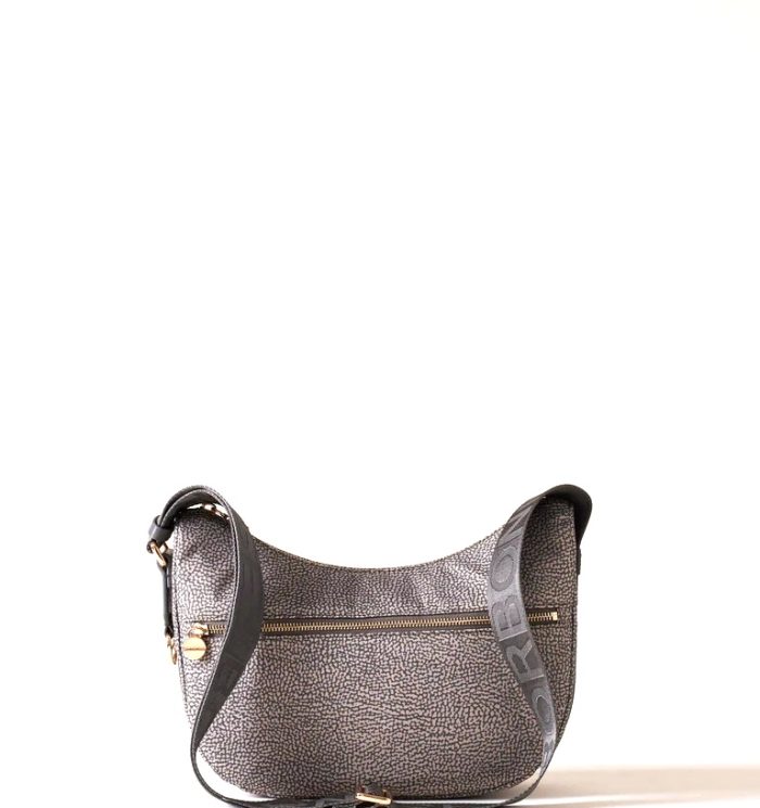 Luna Bag Borbonese clay grey small
